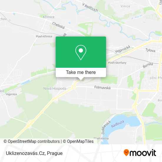 Карта Uklizenozavás.Cz