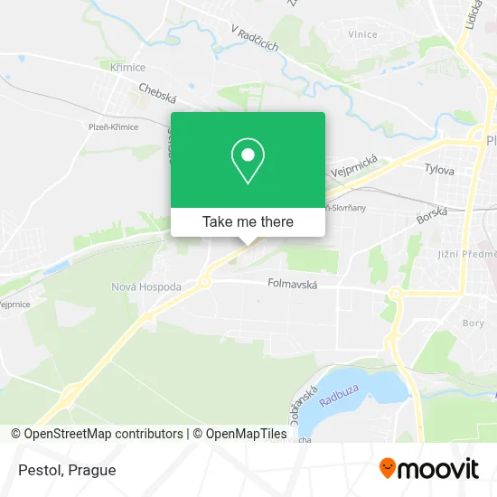 Pestol map