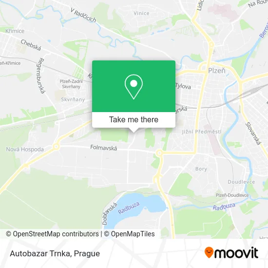 Карта Autobazar Trnka