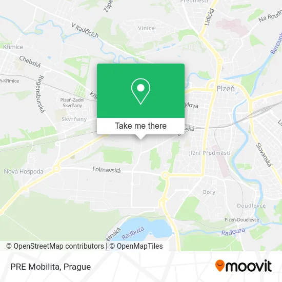 Карта PRE Mobilita