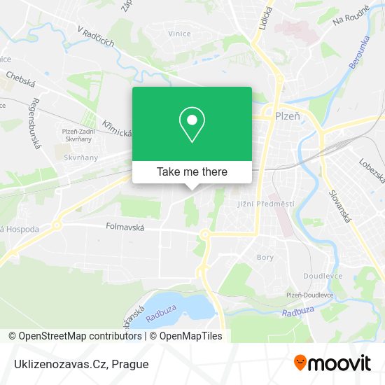 Карта Uklizenozavas.Cz
