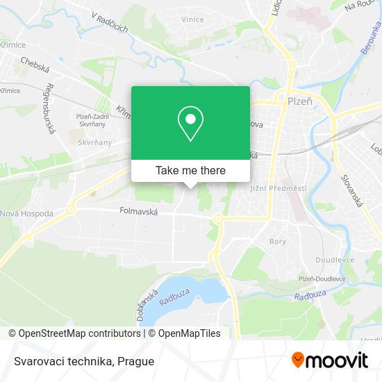 Карта Svarovaci technika