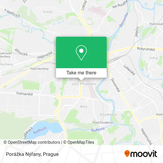 Карта Porážka Nýřany