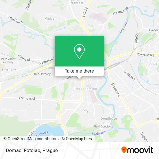 Карта Domácí Fotolab