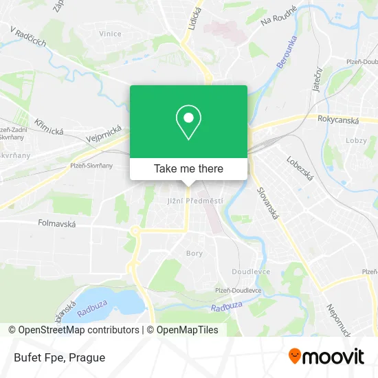 Карта Bufet Fpe