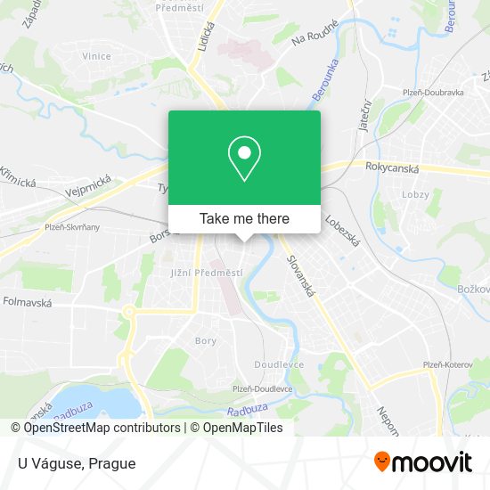 Карта U Váguse