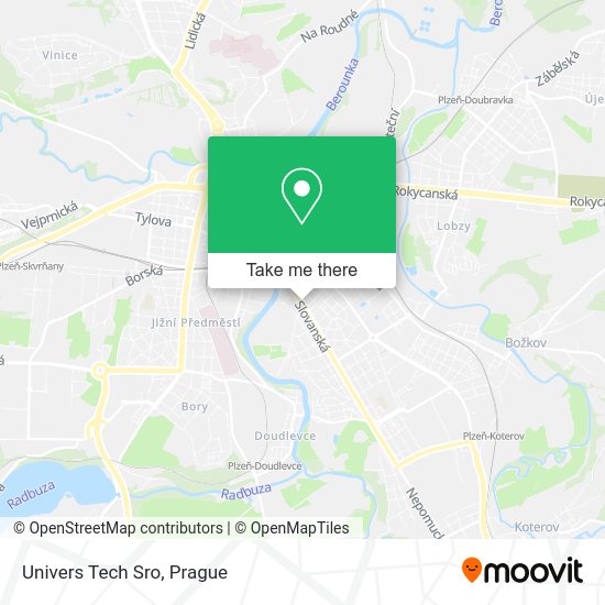 Карта Univers Tech Sro