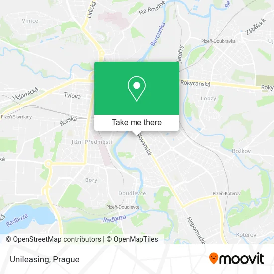 Карта Unileasing