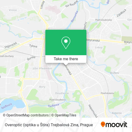 Карта Overoptic (optika u Štíra) Trejbalová Zina