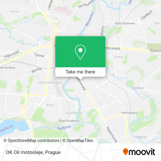 Карта OK Oil motooleje