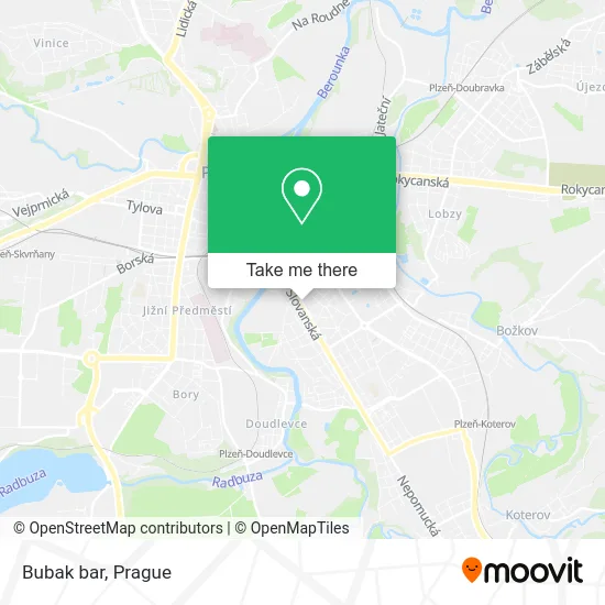 Карта Bubak bar