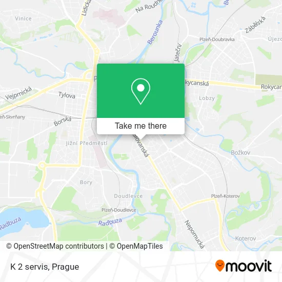 Карта K 2 servis