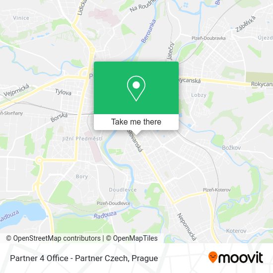 Карта Partner 4 Office - Partner Czech
