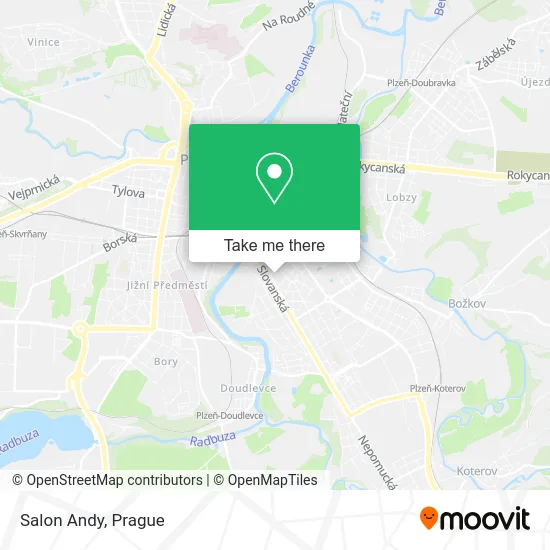 Карта Salon Andy