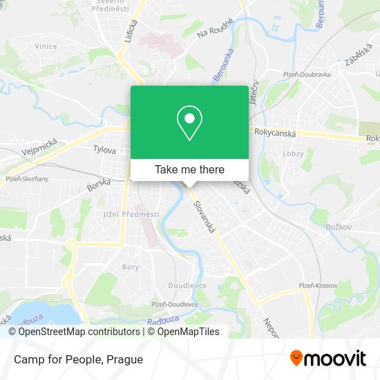 Карта Camp for People