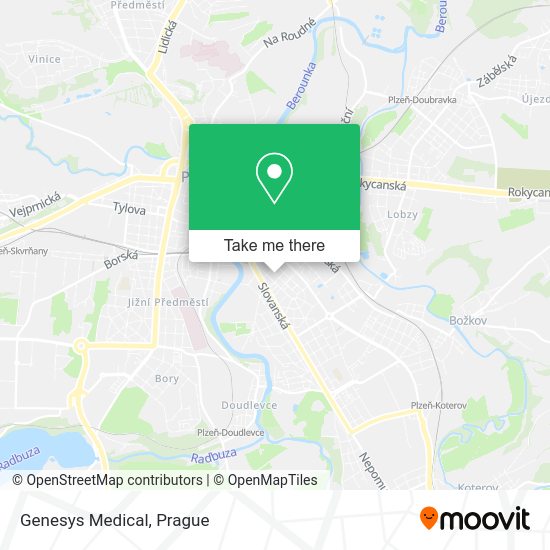 Карта Genesys Medical