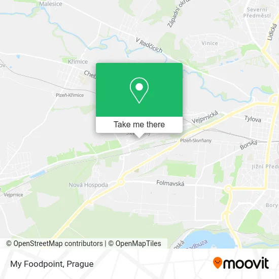 Карта My Foodpoint