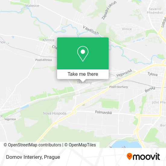 Карта Domov Interiery