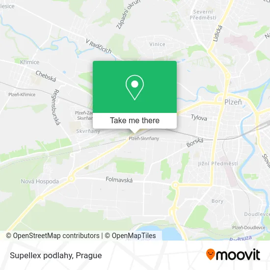 Карта Supellex podlahy