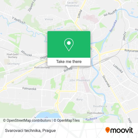 Карта Svarovaci technika