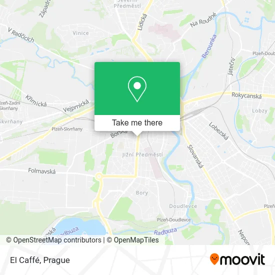 El Caffé map