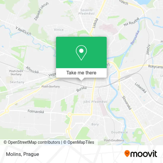 Карта Molins