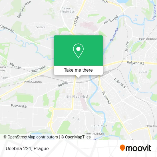 Карта Učebna 221