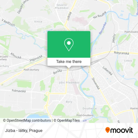 Карта Jizba - látky