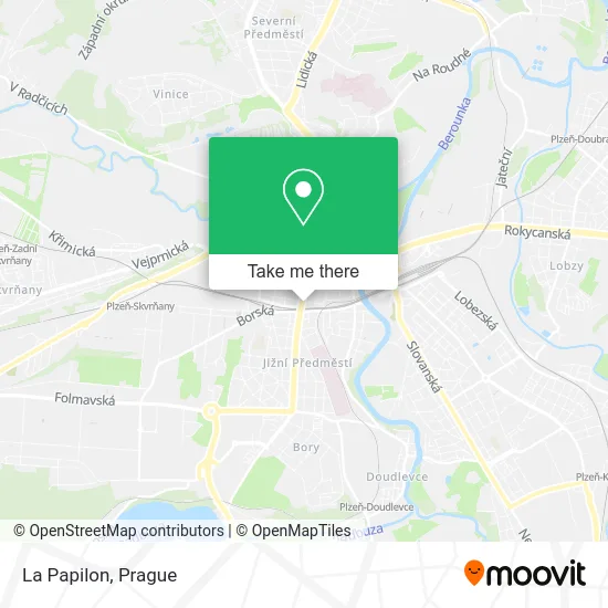 La Papilon map