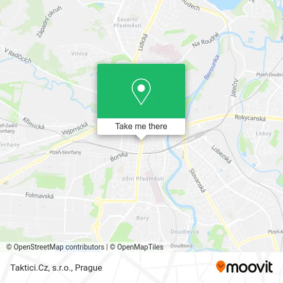 Карта Taktici.Cz, s.r.o.