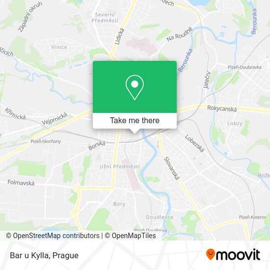 Карта Bar u Kylla