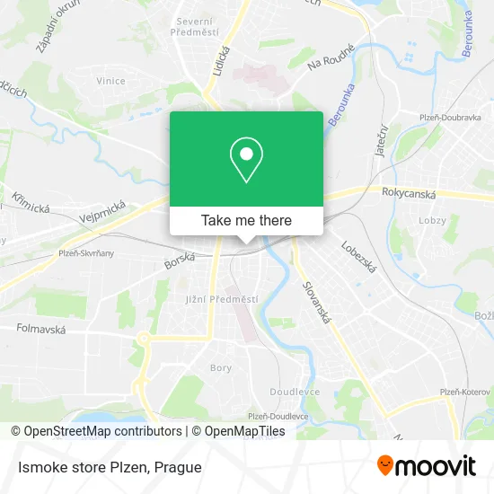 Карта Ismoke store Plzen