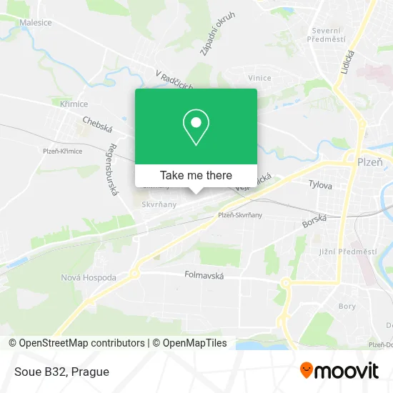 Soue B32 map
