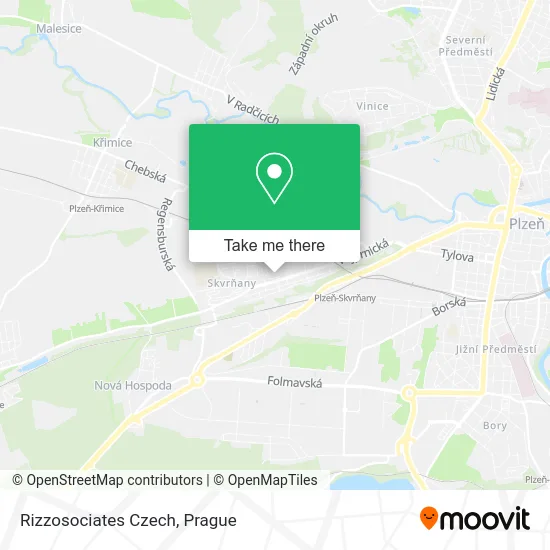 Rizzosociates Czech map