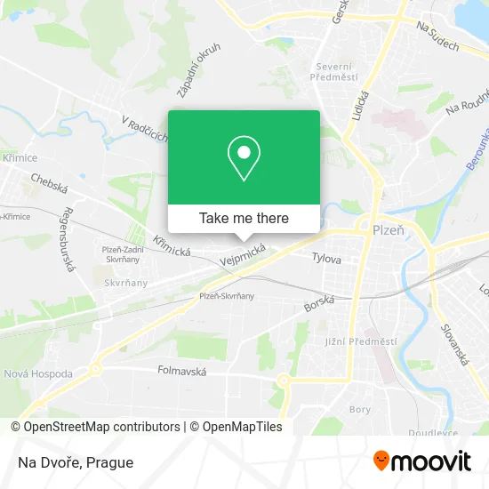 Карта Na Dvoře