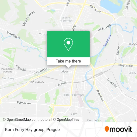 Карта Korn Ferry Hay group