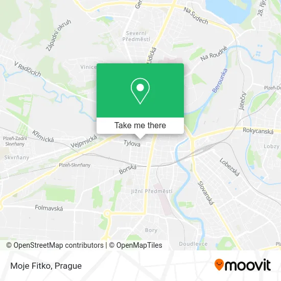 Карта Moje Fitko