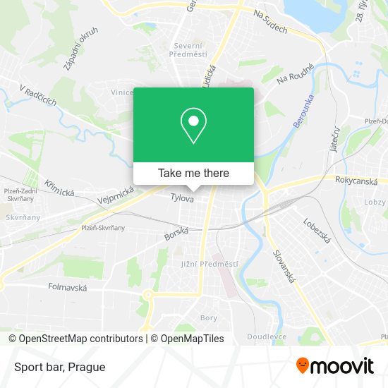 Карта Sport bar