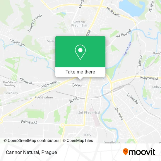 Cannor Natural map