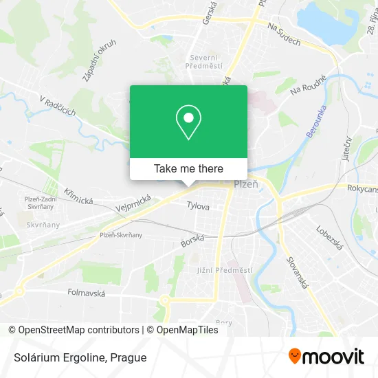 Карта Solárium Ergoline