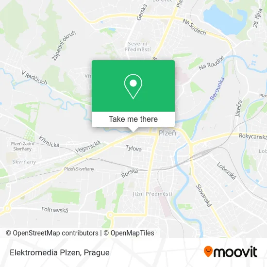 Карта Elektromedia Plzen