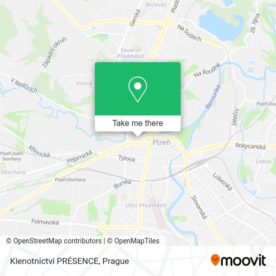 Карта Klenotnictví PRÉSENCE