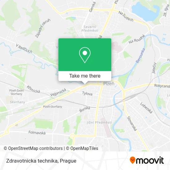 Карта Zdravotnicka technika