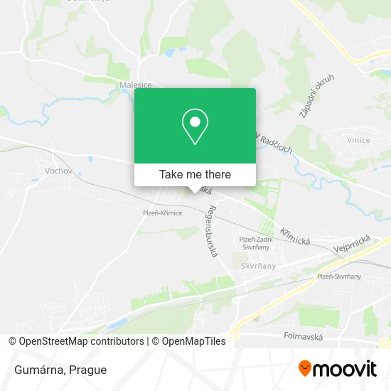 Карта Gumárna