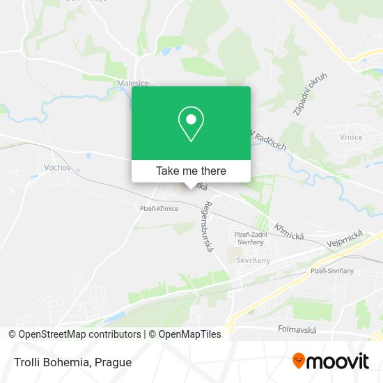 Карта Trolli Bohemia