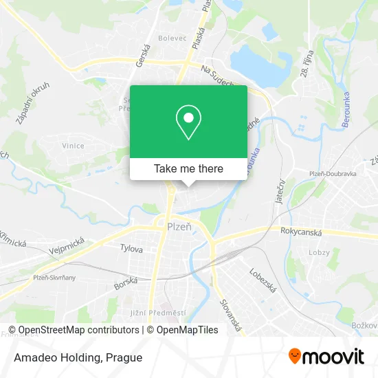 Карта Amadeo Holding