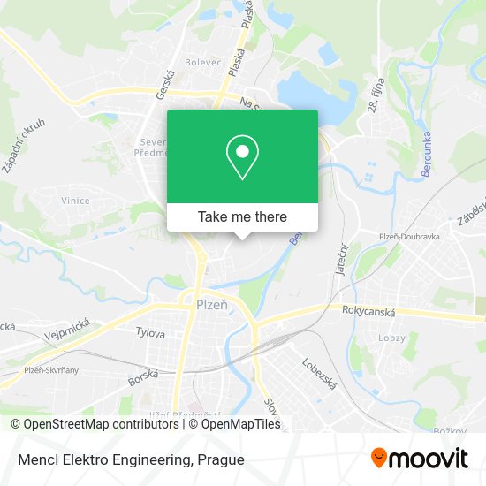 Карта Mencl Elektro Engineering