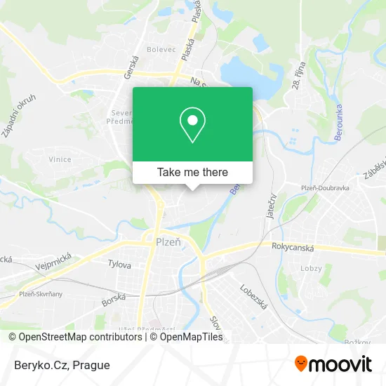Beryko.Cz map