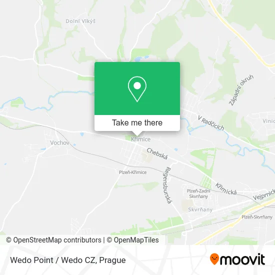 Wedo Point / Wedo CZ map
