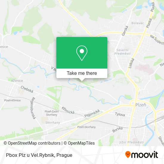 Карта Pbox Plz u Vel.Rybnik